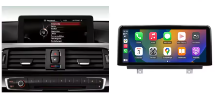 BMW 1er 2er 3er 4er 10,25 display mit Carplay und Android Auto