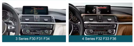 BMW 1er 2er 3er 4er 10,25 display mit Carplay und Android Auto